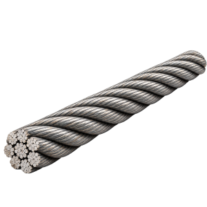 Câble acier galvanisé Ø6 mm - Résistance 2157 kg - Vente au mètre