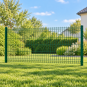 Grillage Panneau Rigide Vert 6005 Fil 4 mm - 2,00 x 1,73 m