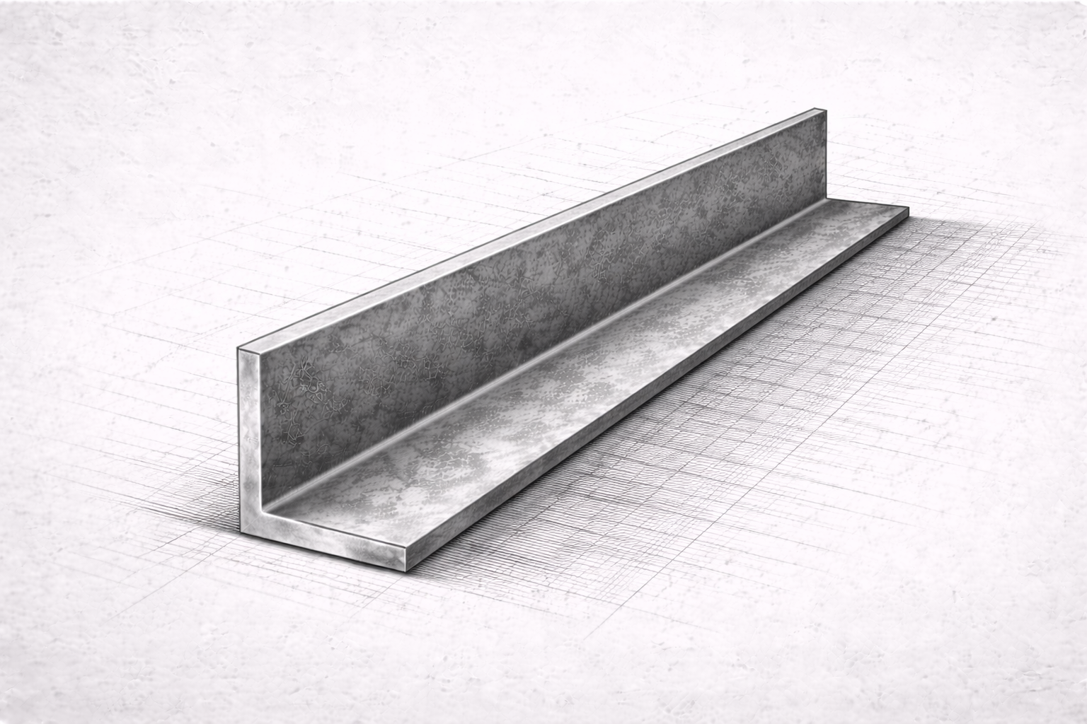 Cornière acier profilée 40x110 mm - Découpe sur mesure