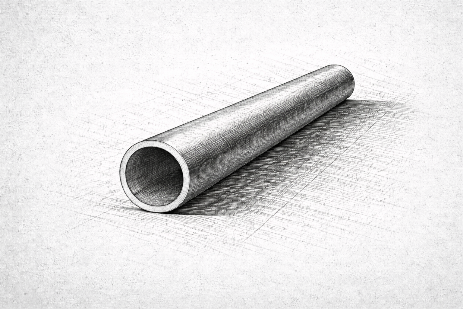 Tube acier rond Ø80 mm épaisseur 2 mm - Découpe sur mesure