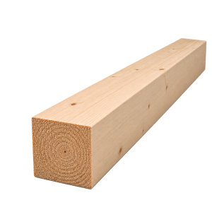 Bois Chevron Épicéa Traité 75x63 mm - 6 m