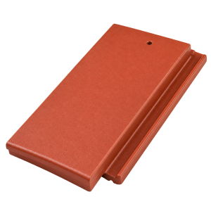 DEMI-TUILE DE RIVE DROITE INNOTECH®/NOBILEE ROUGE VIEILLI