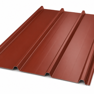 TOLE COVEO 3.45 50/100 ECO Ral 8012 ROUGE TUILE Longueur 2 ML
