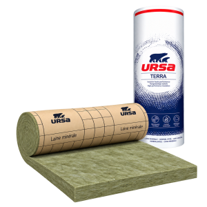 LAINE VERRE URSA MRK 40 ** 300 mm ** 2600X1200 **  R=7.5 / LE ROULEAU DE 3.12 M2