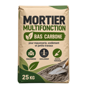 MORTIER MULTIFONCTIONS 25KG BAS CARBONE