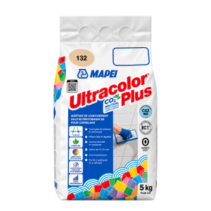 ULTRACOLOR PLUS 132 BEIGE 2000 PACK 5KG MORTIER JOINT CARRELAGE BASE CIMENT