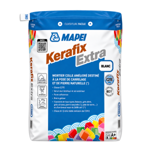 KERAFIX EXTRA BLANC SAC 25KG C2TE