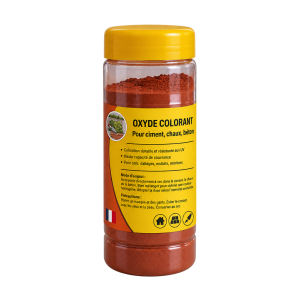 COLORANT CIMENT SYNTHETIQUE ROUGE VIF 1KG