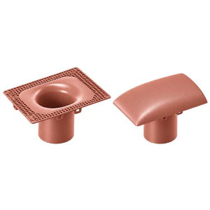 DUROVENT KIT VENTILATION PASSIVE D110 mm ROSE