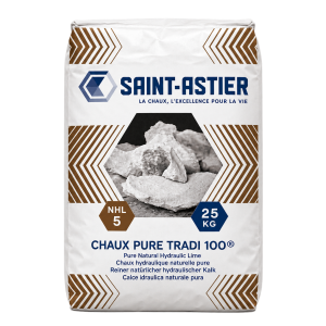 CHAUX PURE TRADI 100 NHL5 (HYDRAULIQUE) 25KG