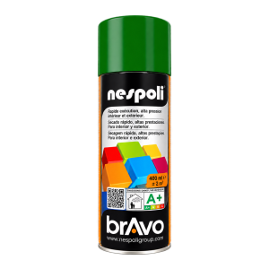 PEINTURE AEROSOL VERT FEUIL. RAL 6002 400ML