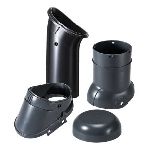DUROVENT KIT VENTILATION ACTIVE D125 mm ARDOISE