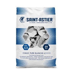 CHAUX PURE BLANCHE LC NHL3.5 / 25 KG
